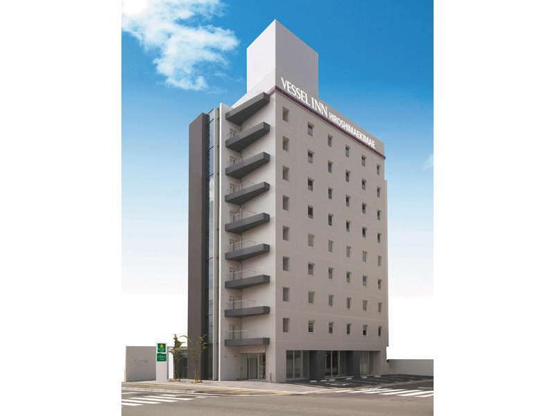 Vessel Inn Hiroshima Station Exteriör bild